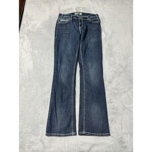 Rock And Roll Denim Women's 29x32‎ Mid Rise Riding Bootcut Jeans